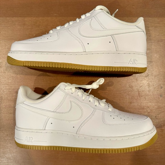 Nike Air Force 1 ‘07 “White Gum Light Brown” / Sz. 11 / DS (New) - Picture 4 of 7
